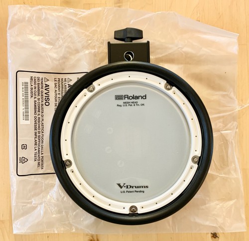 NEW Roland PDX-6A 6.5 inch Head Single Zone Mesh Pad Trigger-Black V-Drums TD-1