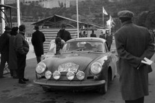 Hans-Joachim Walter & Stock, Porsche 356 Carrera 2 2000 GT 1963 Rally 4x6 Photo