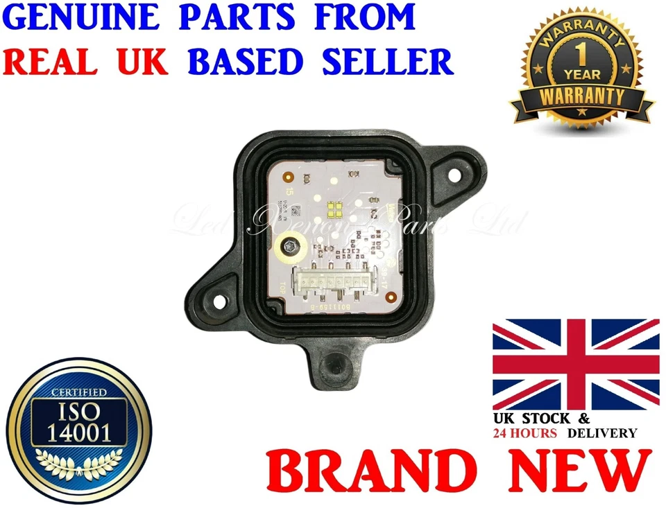 LED DRL Daytime Running Lights Module 9910221 9910222 For PEUGEOT 3008 P84 5008 - Image 2 of 2