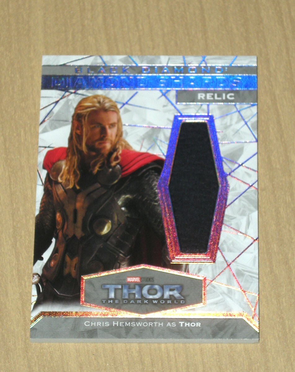 その他 THOR 2021 UPPERDECK MARVEL BLACK DIAMOND 2021 UD Marvel Black Diamond base Chris Hemsworth THOR #6