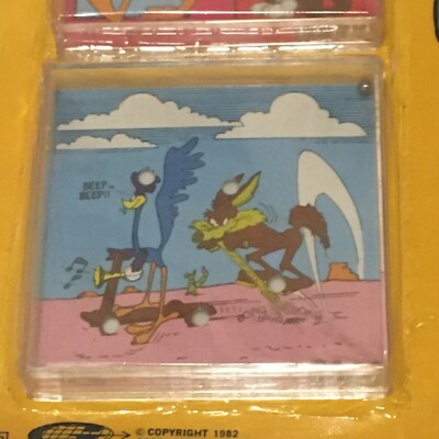 Warner Bros looney tunes bugs bunny pocket puzzle 1982 Sealed Vtg