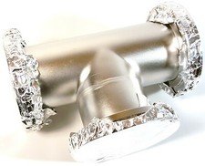 ISO 63 (NW 63) Tee 304L Stainless Steel Vacuum Fitting High vacuum Chamber