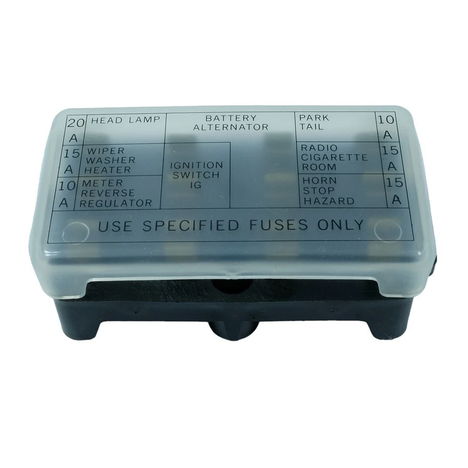 DATSUN 620 FUSE BOX ( GENUINE PARTS MADE IN JAPAN ) PICKUP TUCK - Image 3 of 4