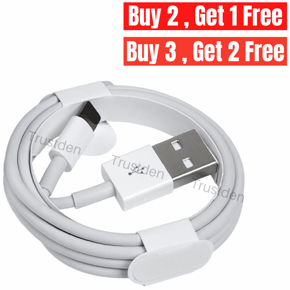 3/6Ft USB Charging Cord For iPhone 6 7 8 Plus X XR XS 11 12 13 14 Charger Cable