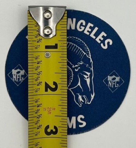 Los Angeles Rams - Vintage Cloth Decal - 1966-1982 (Rare) - Picture 3 of 3