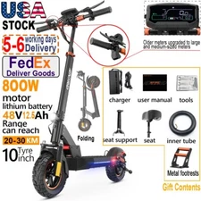 Adult E-Scooters,Electric Scooter 800W 28 MPH,30KM Range e scooter,Free Shipping