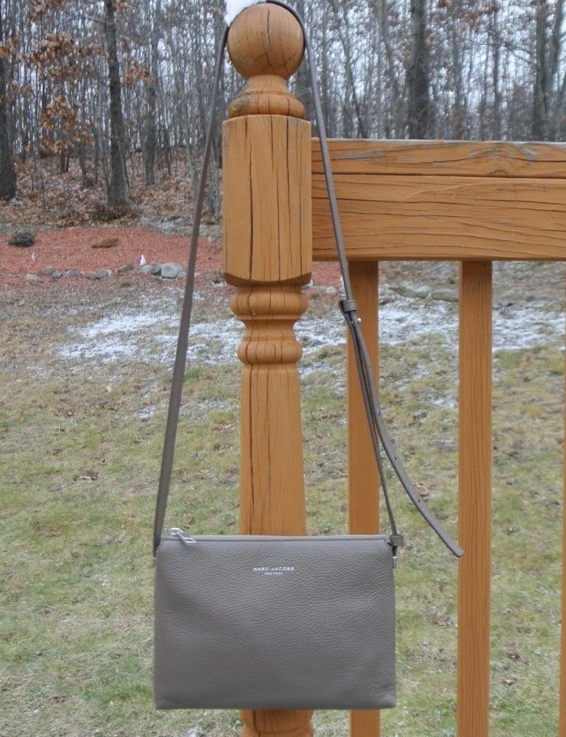 Marc jacobs taupe bag sale
