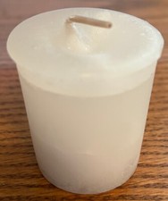 White Sage Scented Herbal Votive Candle from Crystal Journey Candles