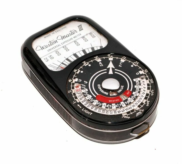 Medidores de luz Weston Master V Fotografía