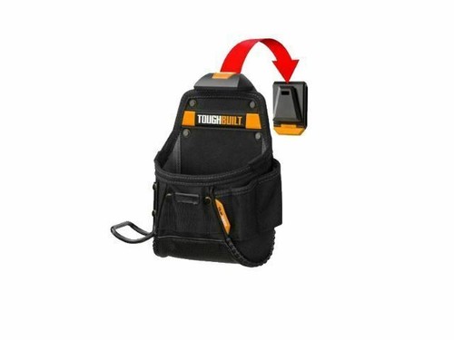 ToughBuilt CT-34 Small Electrician's Pouch - 13 Pocket Tool Bag For On-the-Go Pros