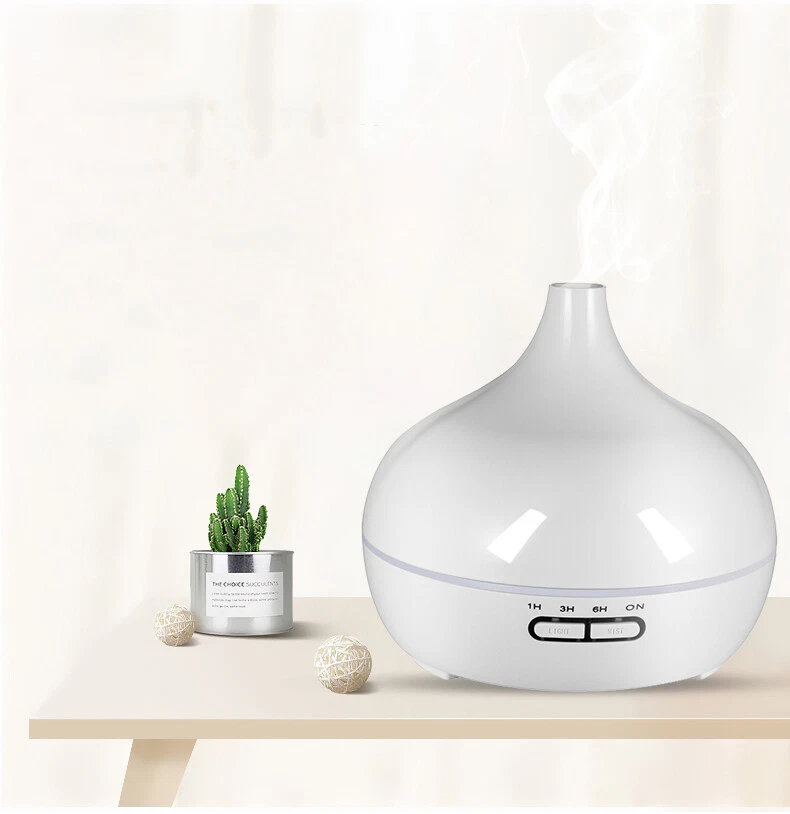 Diffusore di Aromi Umidificatore Ultrasuoni Oli Essenziali vaporizzatori 400ML - Immagine 2 di 4