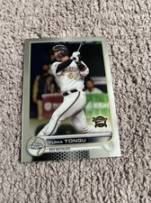 2022 Topps Chrome NPB Yuma Tongu #81 Orix Buffaloes Baseball Card