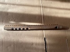 Piffero ,Flauto  Vintage in legno intarsiato