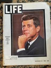 THREE LIFE MAGAZINE'S: JFK and Jackie Kennedy-1963 and 1964