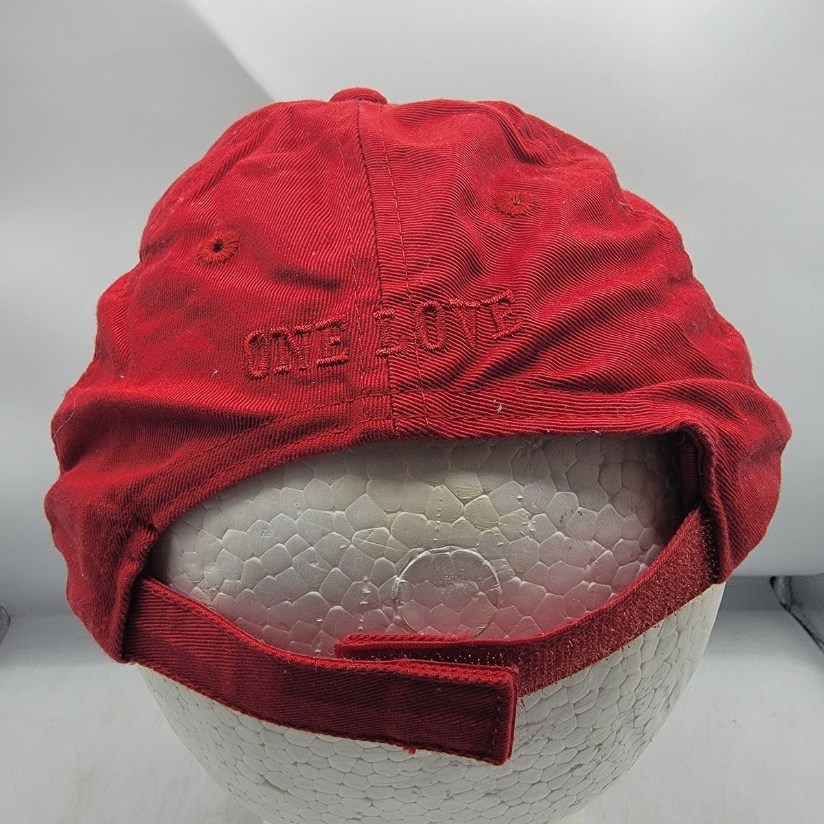 Raising Canes One Love Hat Adult Chicken Trucker Ball Cap Snapback Baseball Red Raising Canes One Love Hat Adult Chicken Trucker Ball Cap  main image 2