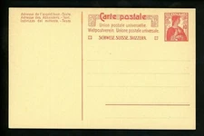 Postal Stationery H&G #49 Switzerland postal card 1910 Vintage
