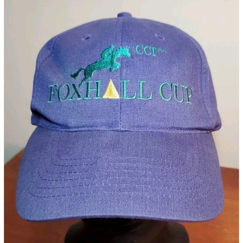 CCI Foxhall Cup Hat National Eventing Championship Adult Size Equestrian Cap