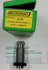85180 REDDING 30 M1 CARBINE TAPER CRIMP DIE - BRAND NEW - FREE SHIP