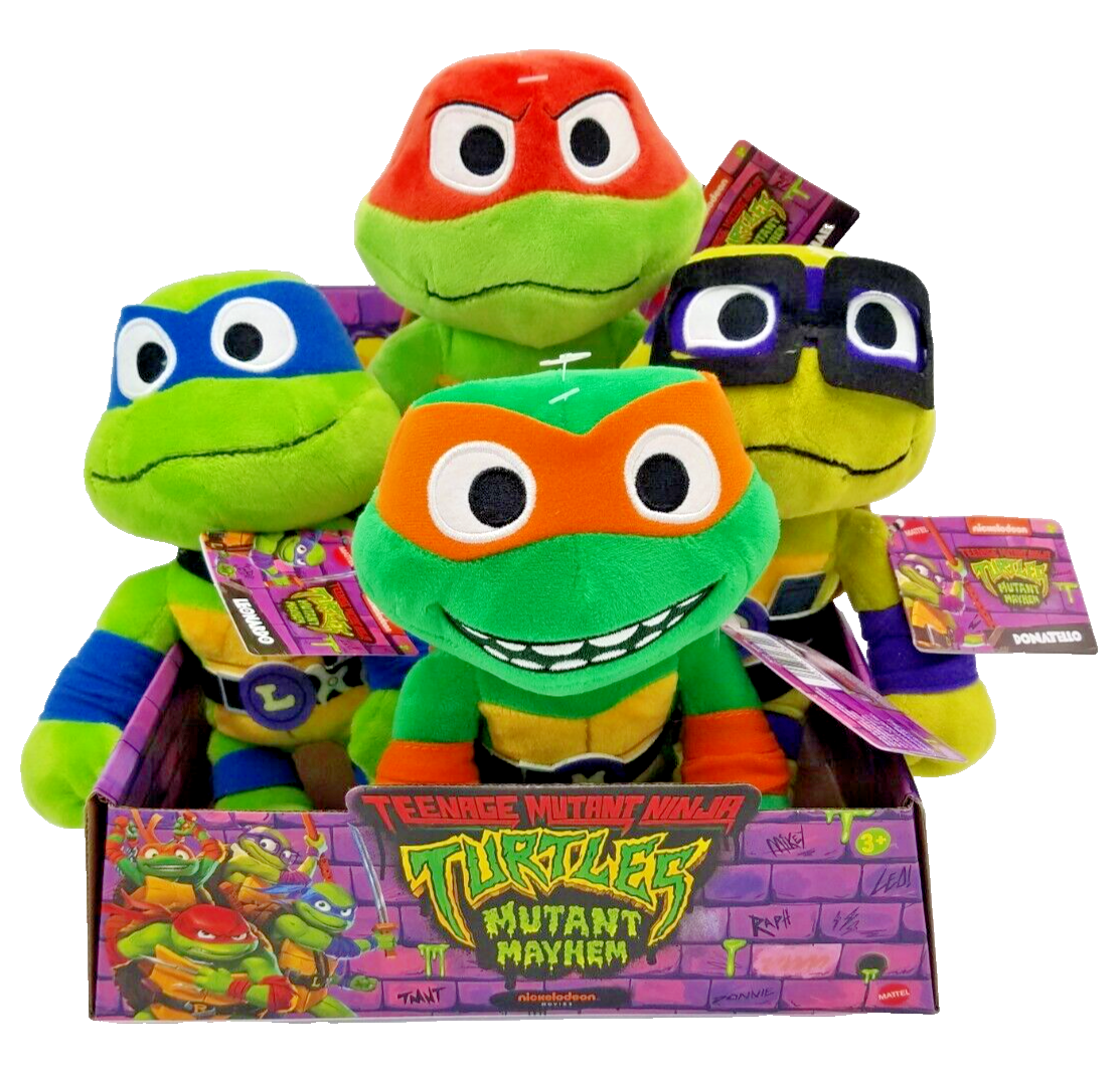 TMNT Plush Mutant Mayhem Movie 8