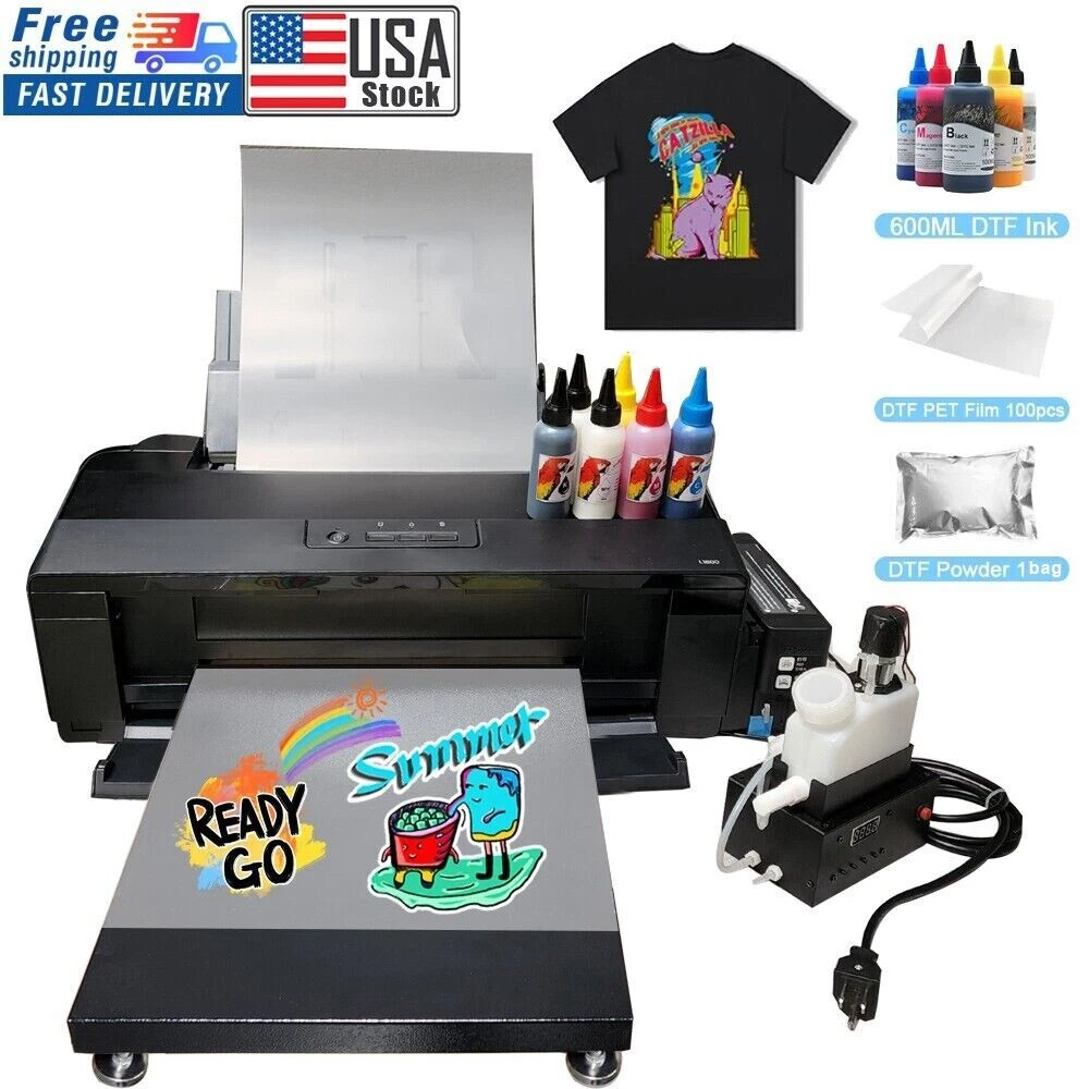 DTF Printer A3+ T-shirt Printing Machine for PET Transfer Film w