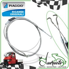 TRASMISSIONE RETROMARCIA PER APE 50 1969-1993 P TM FL CAVO FILO E GUAINA PIAGGIO