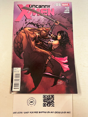 Uncanny X-men #5 NM Marvel Comic Book Gambit Rogue Wolverine Cyclops 5 HH5