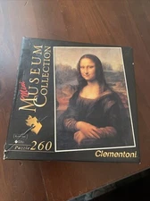 Puzzle Mini Museum Collection 260PC CLEMENTONI Da Vinci Mona Lisa Louvre NEW!