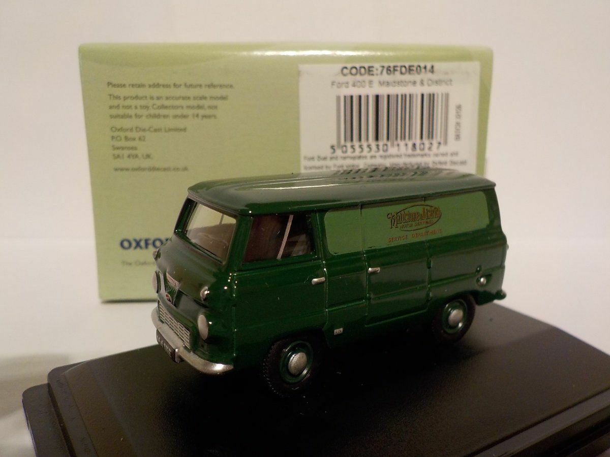 Ford 400E Van - Maidstone, Oxford Diecast 1/76 New