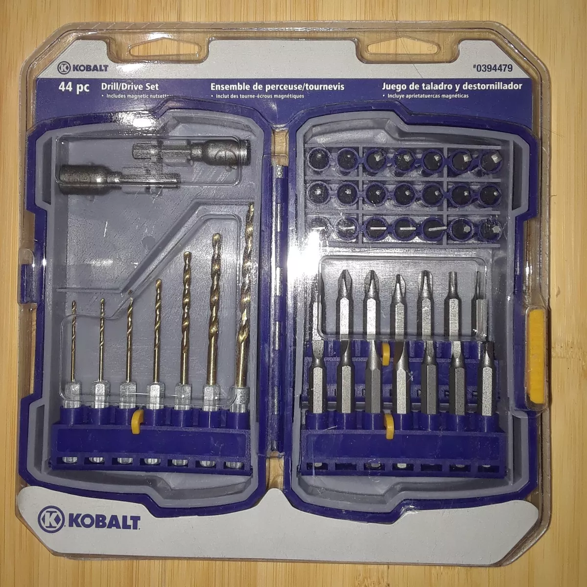 Kobalt 50 piece online drill drive set