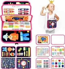 SALE | Montessori Busy Board Sensory Toys for Toddlers | Educational Board