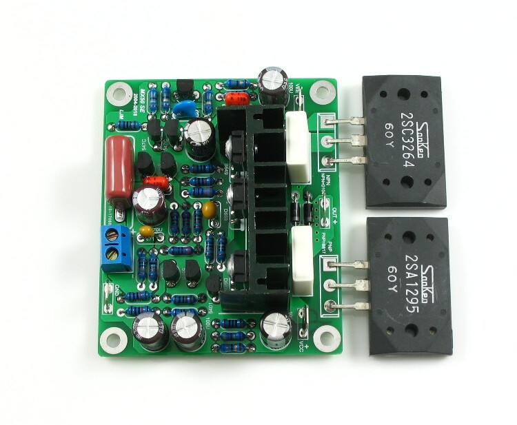 MX50 SE 2SA1295 2SC3264 Power Amplifier Board Kit Dual Channel Power