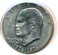 US Coin  1976 P Eisenhower Clad Dollar Type 1  BU ................C 10063