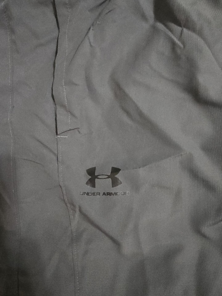 Mens UNDER ARMOUR HEAT GEAR LOOSE Fit Athletic Track Pants Zip Legs 3XL