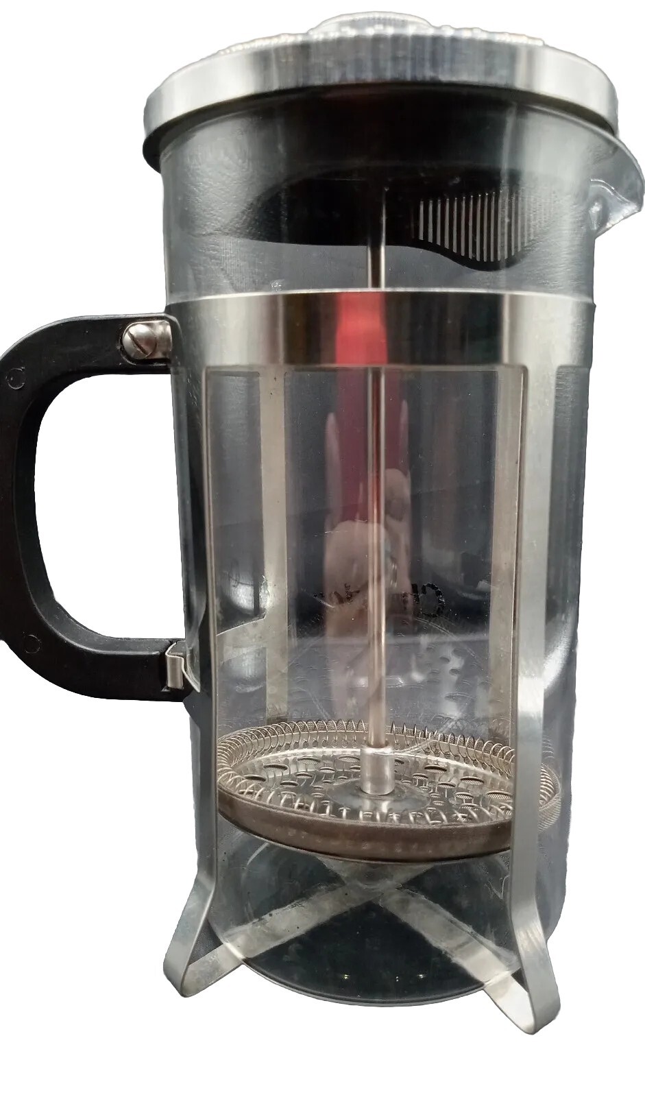 FRENCH PRESS EXPRESSO COFFEE TEA MAKER CHROME THE ORIGINAL 