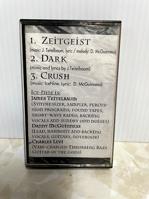 Ice Nine Winter 1995 Demos Cassette HTF Evil Clowns Pigface Thrill