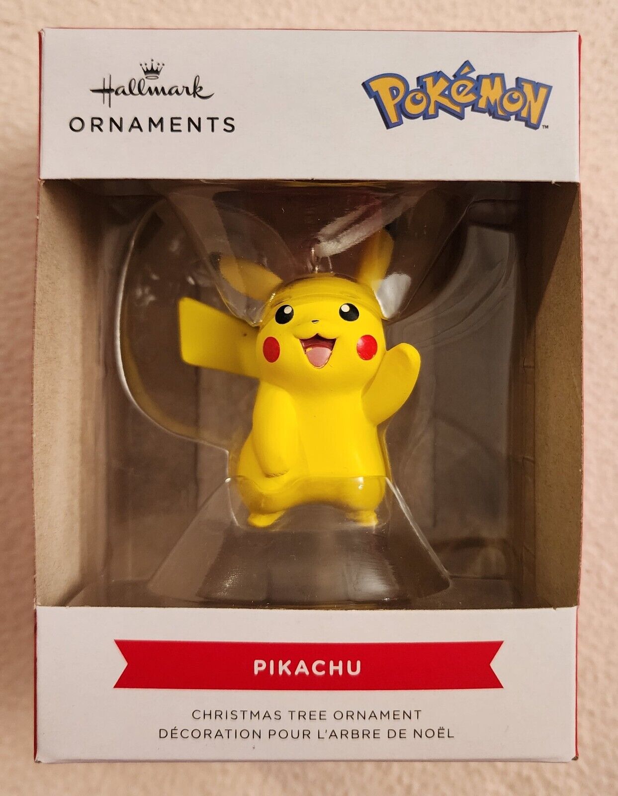 Pokemon Pikachu Hallmark Red Box Ornament - Hooked on Hallmark Ornaments