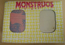 RARE Box Open Cards Album MONSTRUOS-Monsters by REYAUCA/Venezuela (Complete)