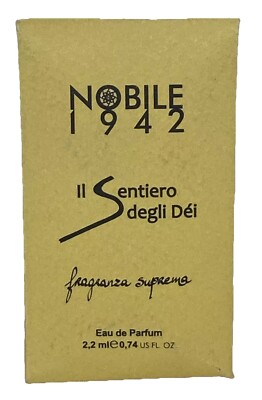 Nobile 1942 Sentiero Degli Dei 0.74 oz 2.2 ml EDP Spray Mini Travel Sample Vial