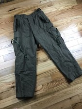 Vintage Wilh Schwarz Huckelhoven Wool German Military Cargo Pants