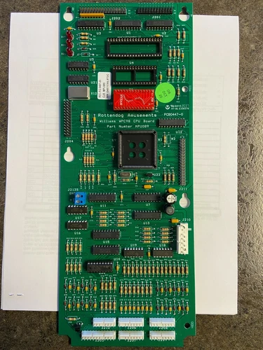 New MPU089 W/ NVRAM for Bally/Williams WPC89 Pinball Machine W/Plcc Tool.