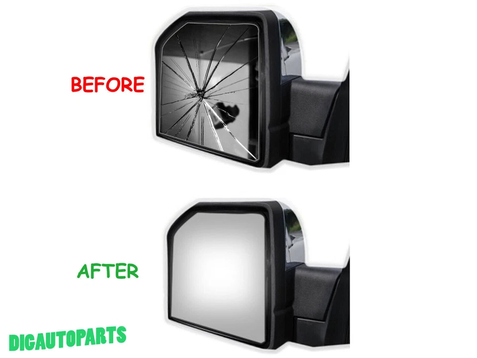 Reemplace el vidrio del espejo retrovisor para 2014 2015 2016 2017 2018 Mini Cooper lado del conductor izquierdo Foto 4 de 4