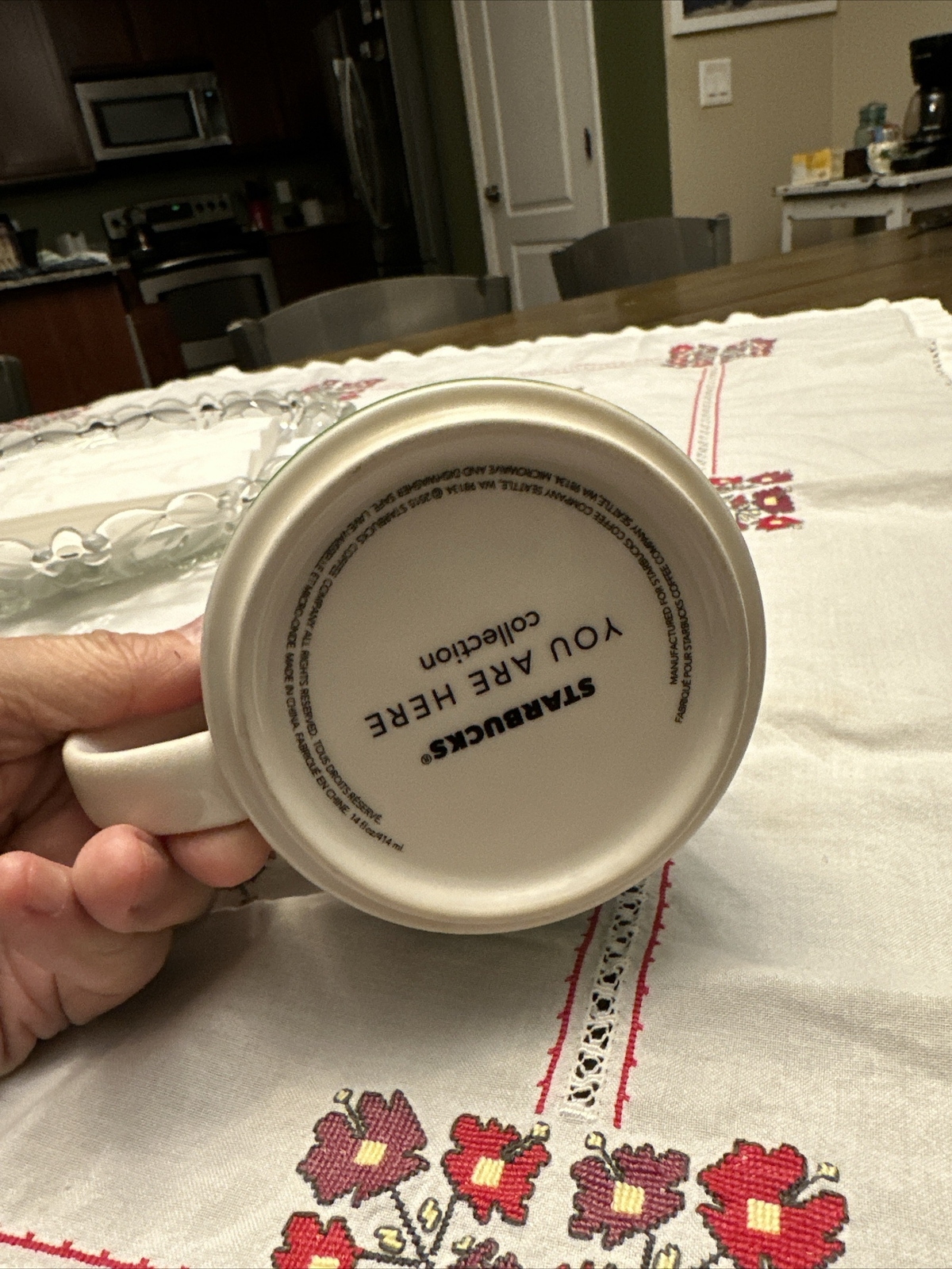 Starbucks DENVER . You Are Here 14 oz Coffee Mug Cup Microwave Safe New