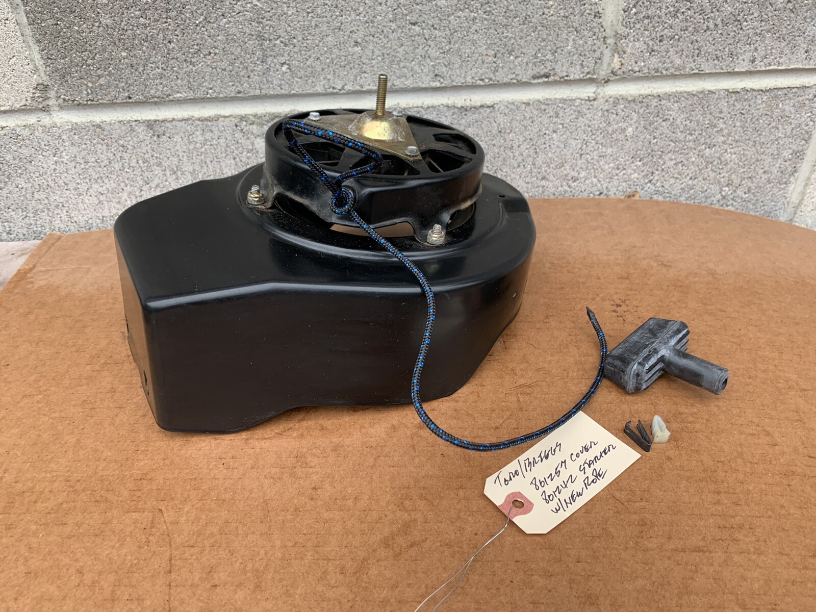 BRIGGS Flywheel Cover & Starter CCR2450 CCR3650 SNOWBLOWER RTEK 801242