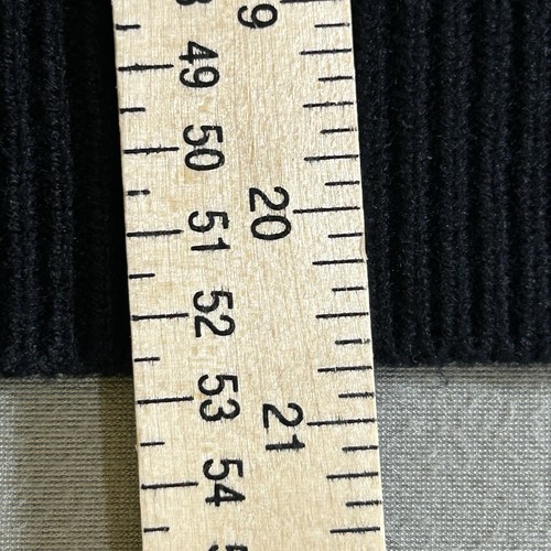 Suéter Vintage Cos Cob Para Mujer M Azul Negro Preppy Abuela Adornado Tejido Años 80 - Imagen 7 de 9