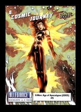4-10-10 PWE. 2023 marvel allegiance avengers x-men #PJ11 cosmic journey phoenix