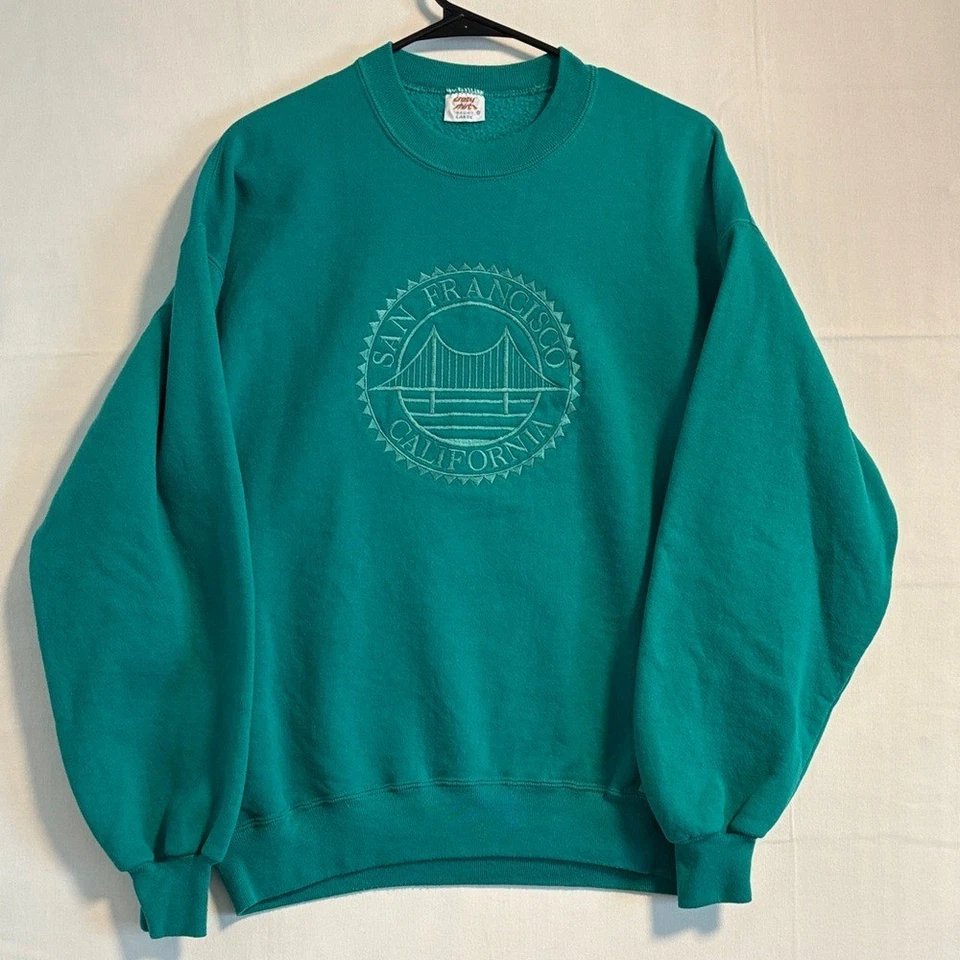 Sudadera vintage Crazy Shirts San Francisco talla grande Foto 4 de 4