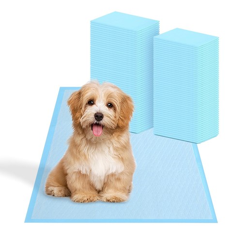 Super Absorbent Waterproof Dog and Puppy Pet Training Pad, Housebreaking Pet ...