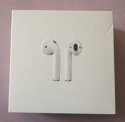 Apple Air Pods (2nd Gen), EMPTY BOX ONLY, W/ Booklets, Nothing Inside