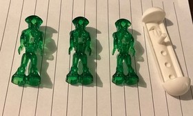 LEGO Mars Mission Alien Marble Glow mm001 Minifigure 7690