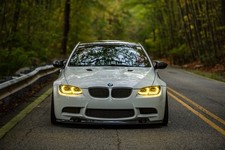 BMW E92 E93 E90 M3 & E92 Coupe (Pre-LCI) Laser Style LED Headlights White/Yellow